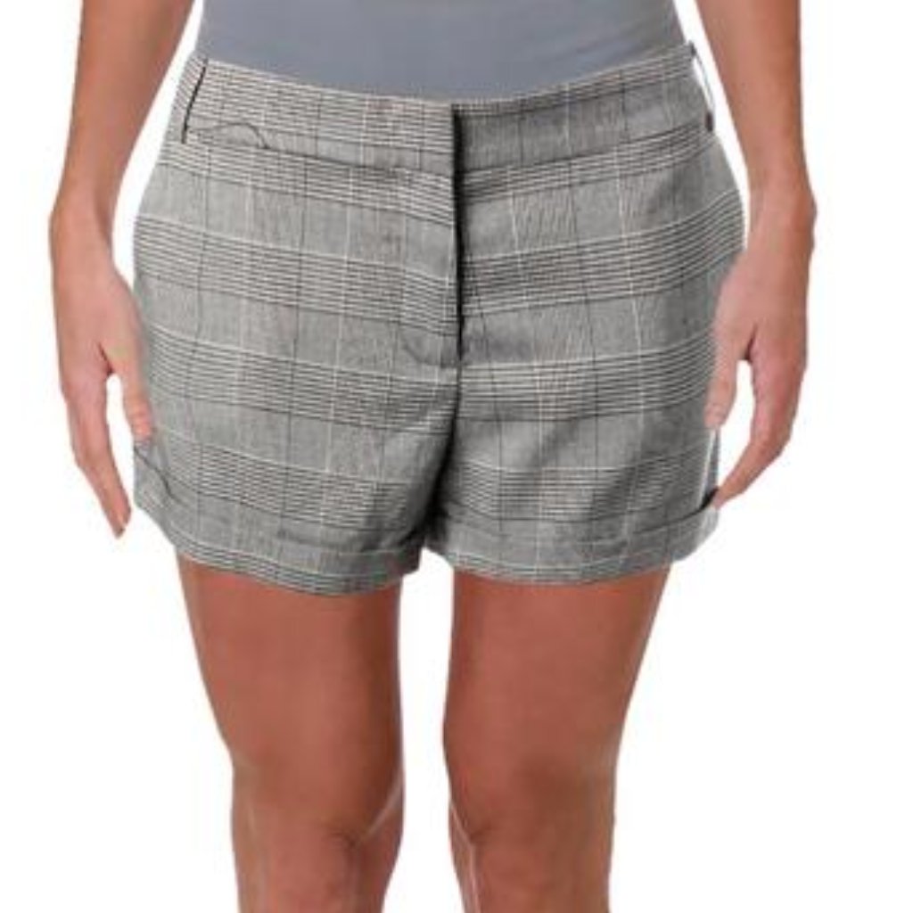 Nwt Aqua Glen Plaid Dress Shorts - Shorts 2 For $18
